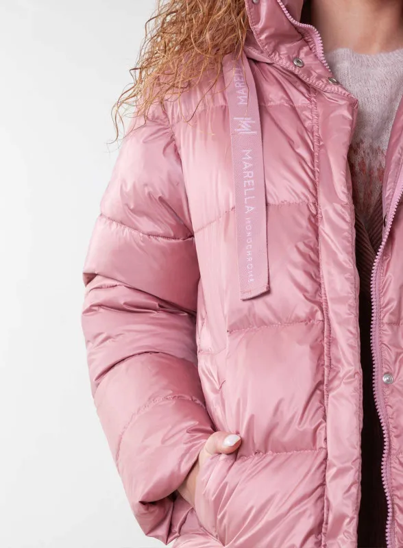 Piumino donna antigoccia rosa - Marella