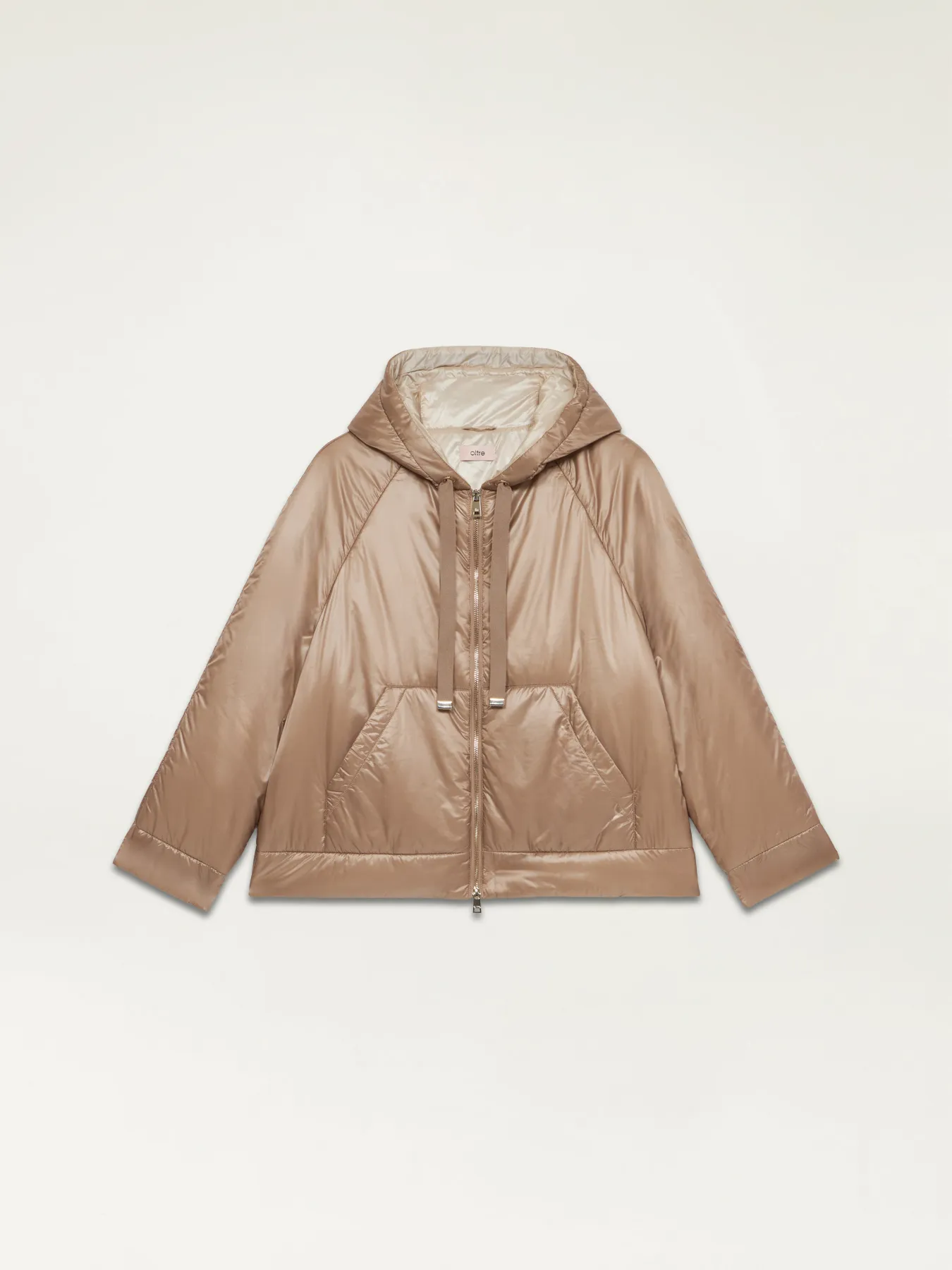 Piumino lightweight con cappuccio