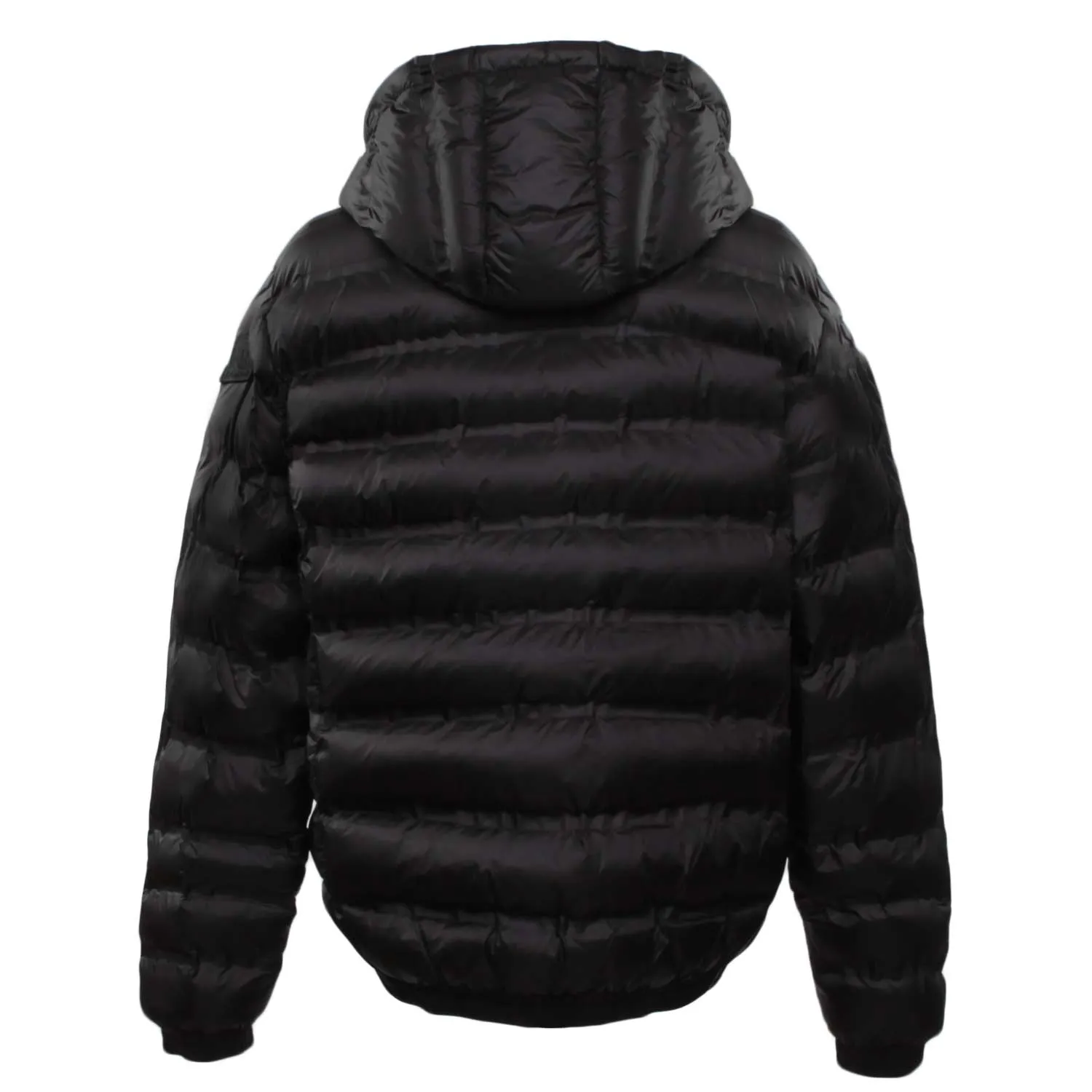 Piumino Nero Zip Bambino Teen