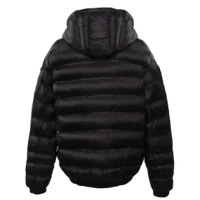 Piumino Nero Zip Bambino Teen