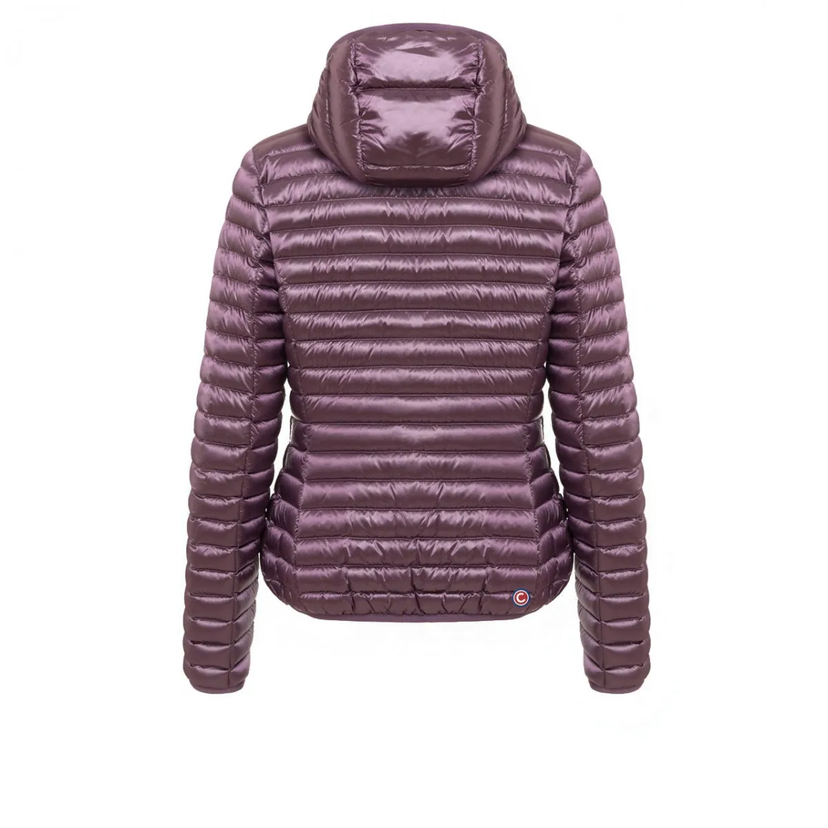 Piumino Slim Effetto Cangiante, Viola