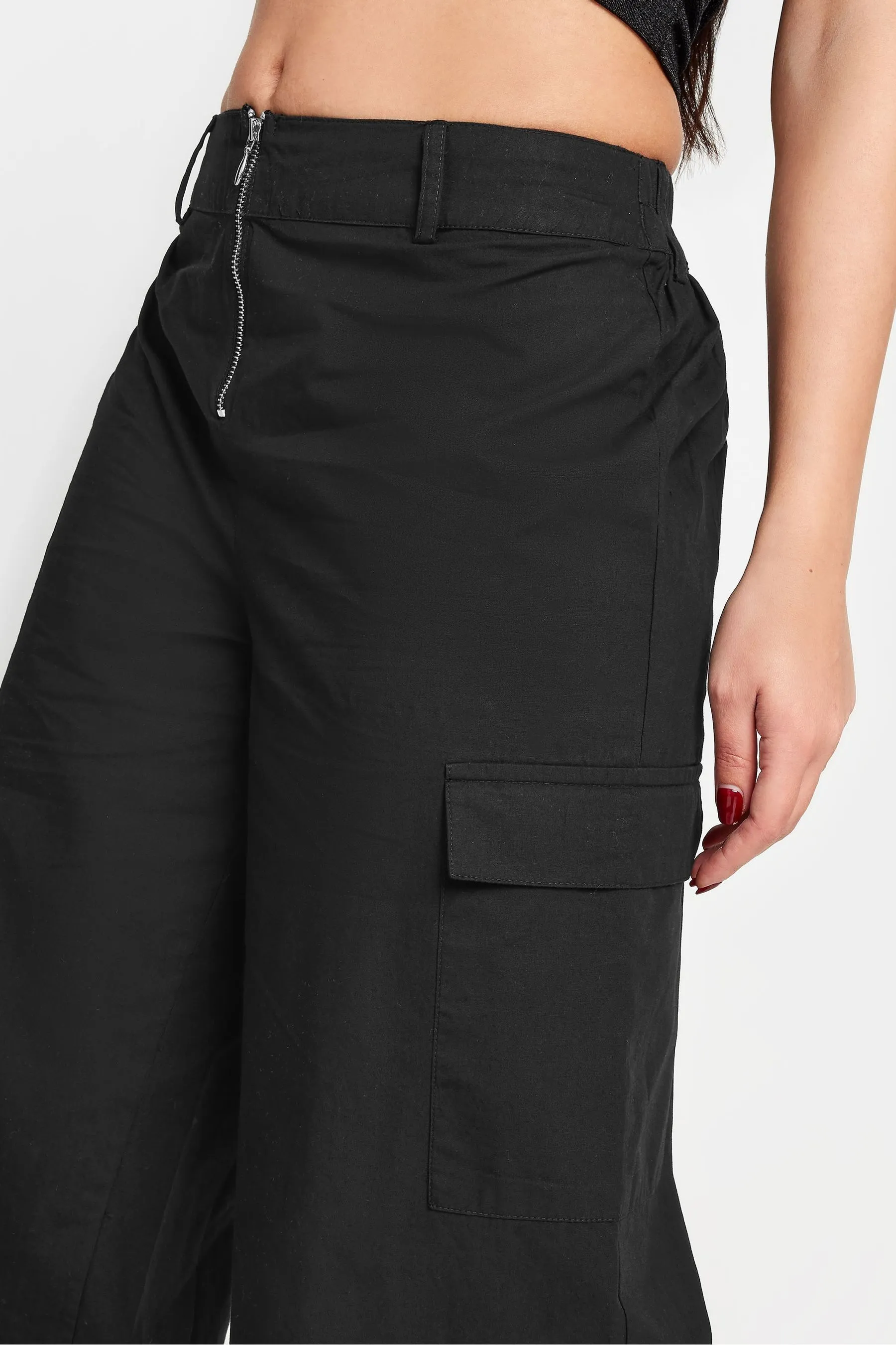 PixieGirl Petite - Pantaloni cargo con zip