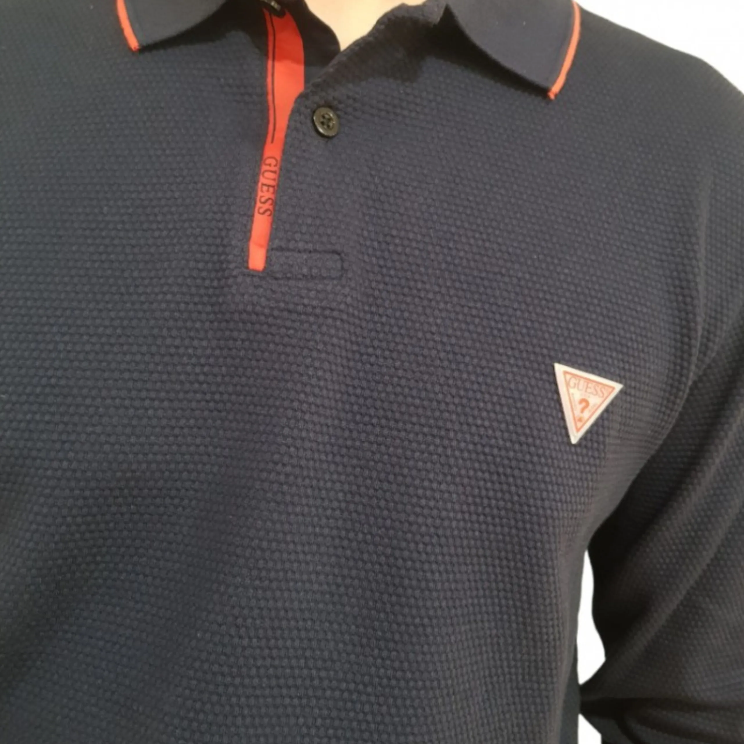 Polo Guess manica lunga new tech stretch