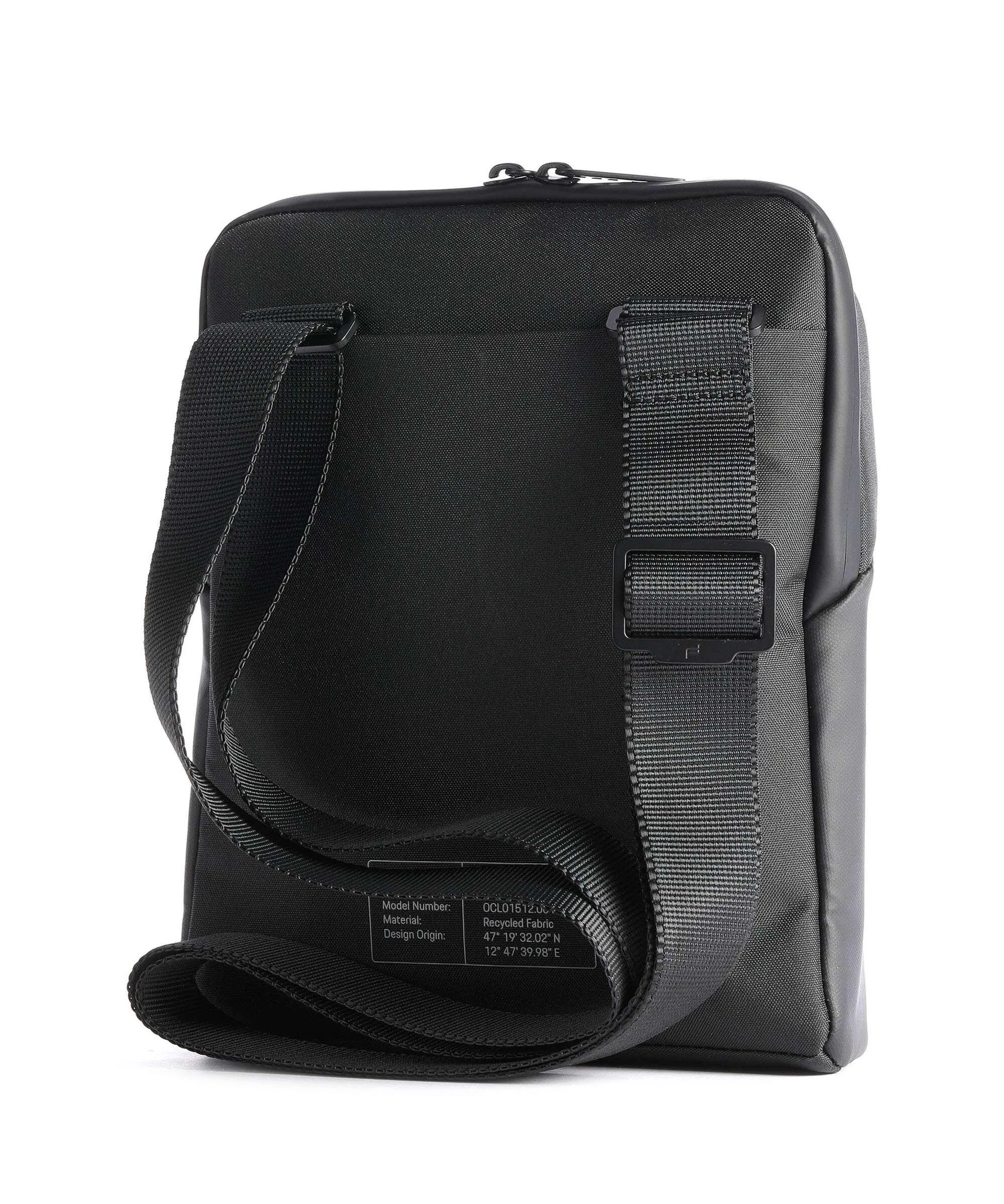  Porsche Design Urban Eco S Borsa a tracolla poliestere riciclato, poliuretano nero  