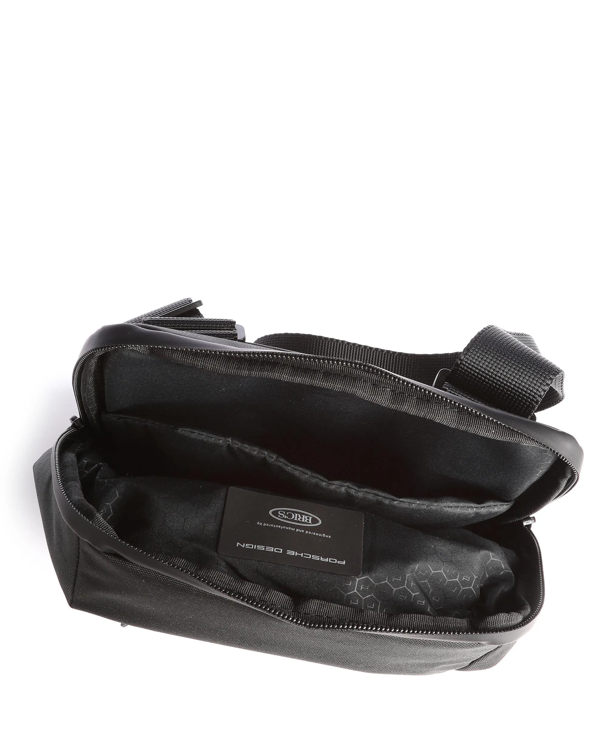  Porsche Design Urban Eco S Borsa a tracolla poliestere riciclato, poliuretano nero  