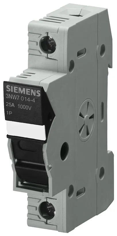 Portafusibili per montaggio su guida Siemens 10 x 38mm, 1P, 30A, 1kV