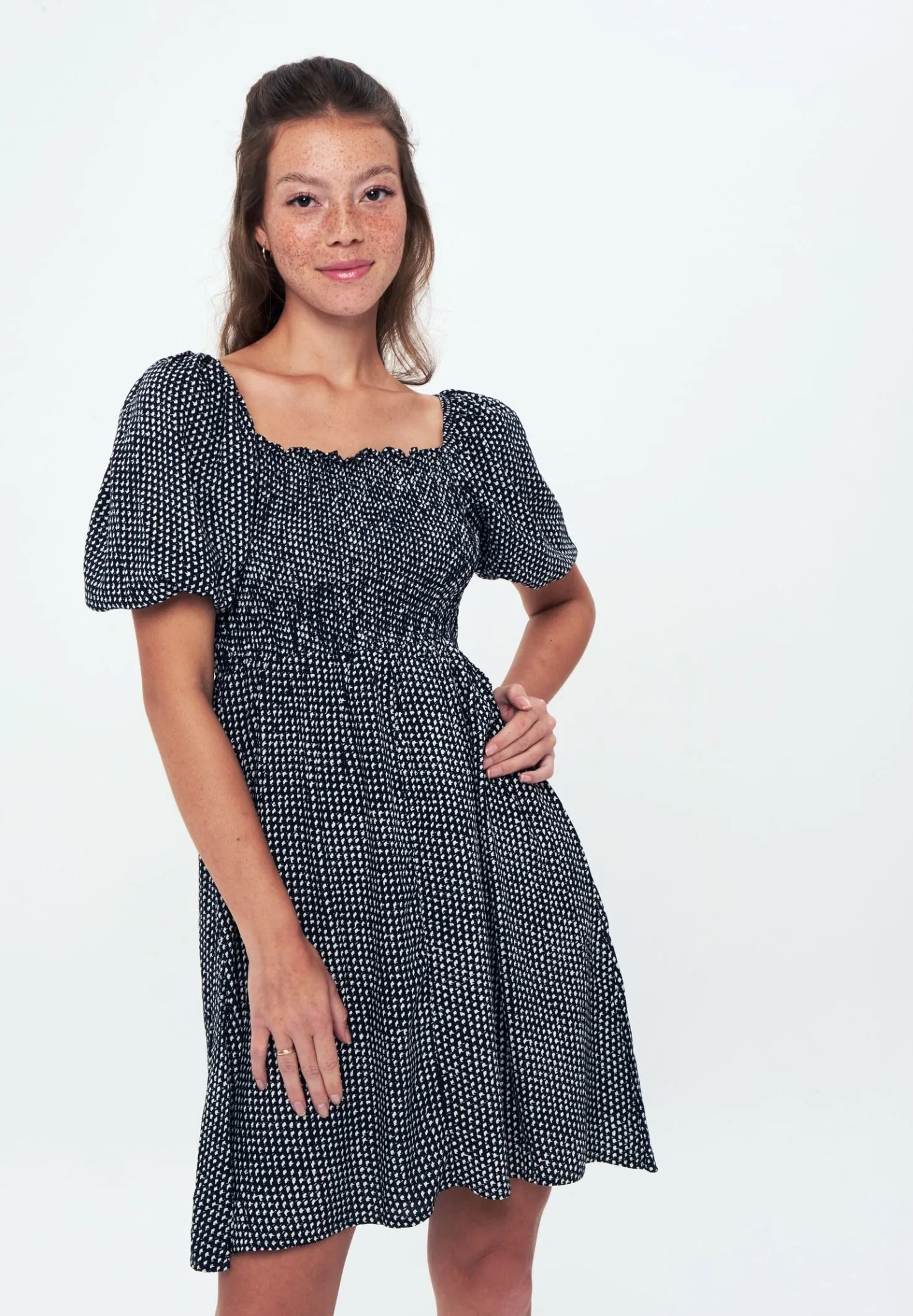 PRINTED SMOCK - Vestito estivo