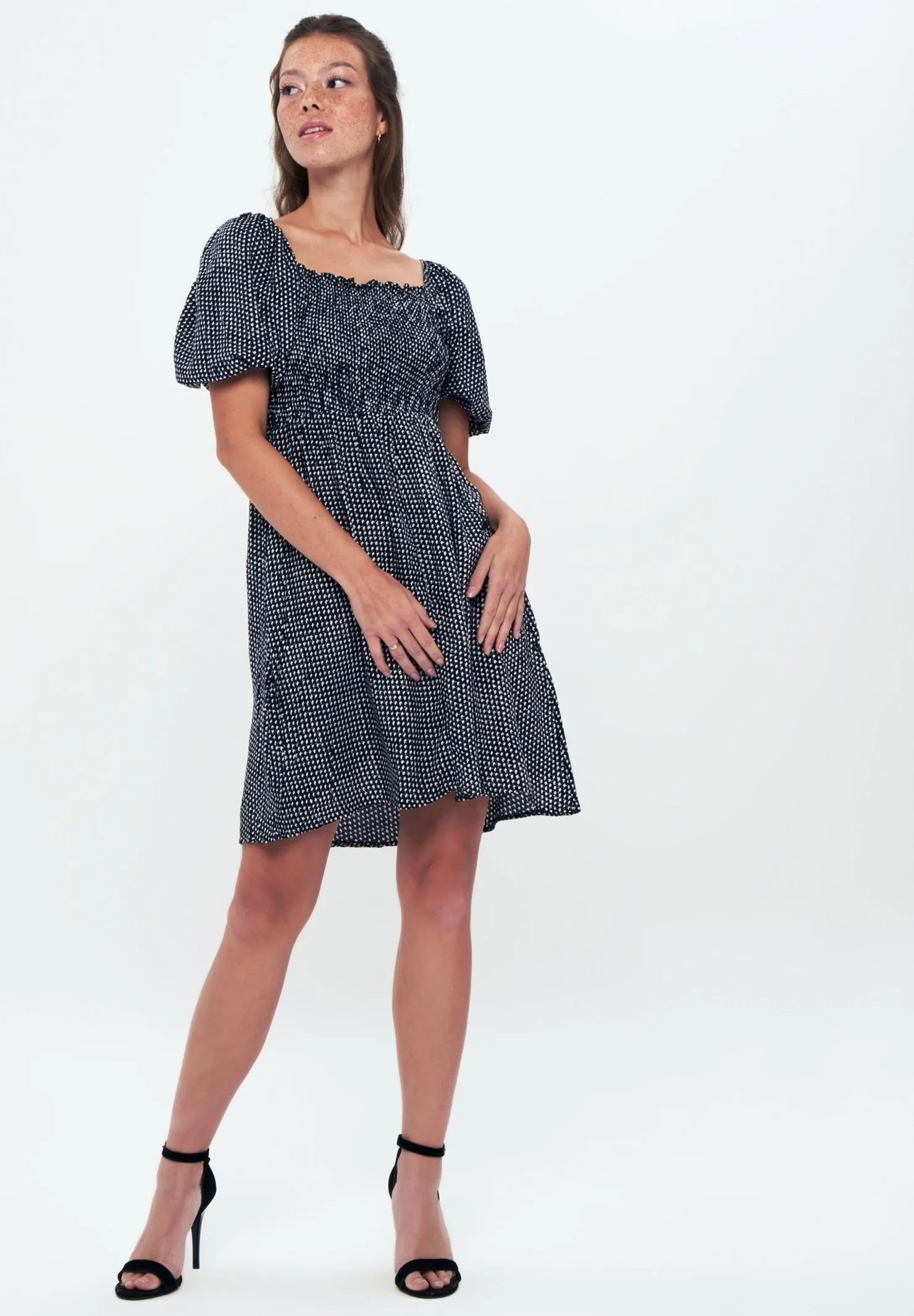 PRINTED SMOCK - Vestito estivo