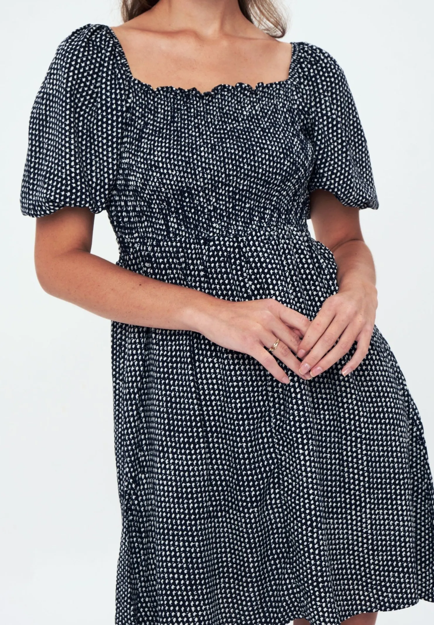 PRINTED SMOCK - Vestito estivo