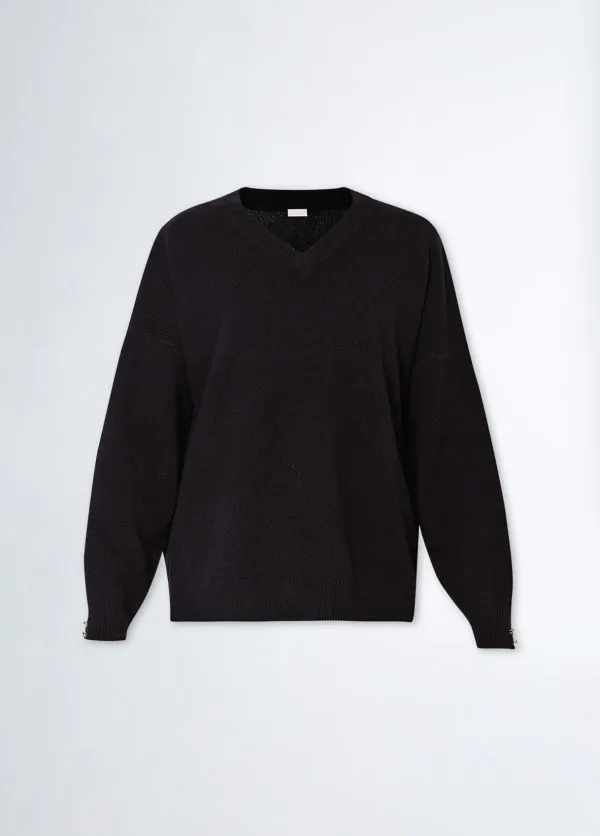 Pullover in pura lana liu jo