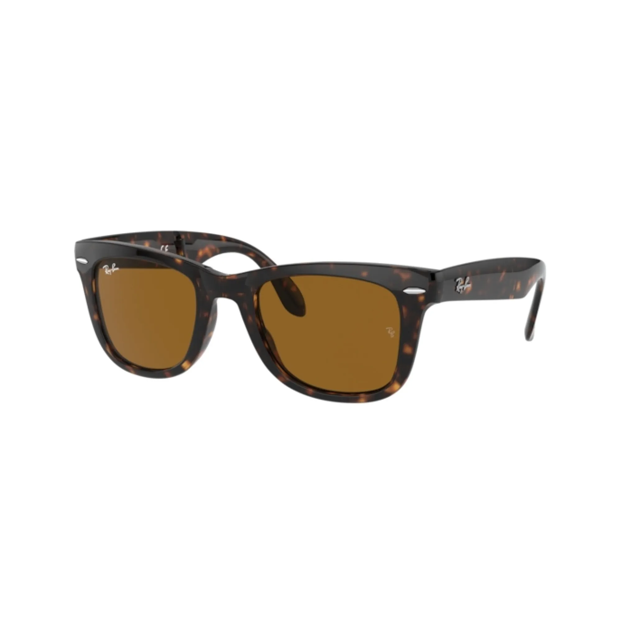   Ray-Ban RB 4105 Folding Wayfarer 710 Avana Chiara | Occhiale Da Sole Uomo 