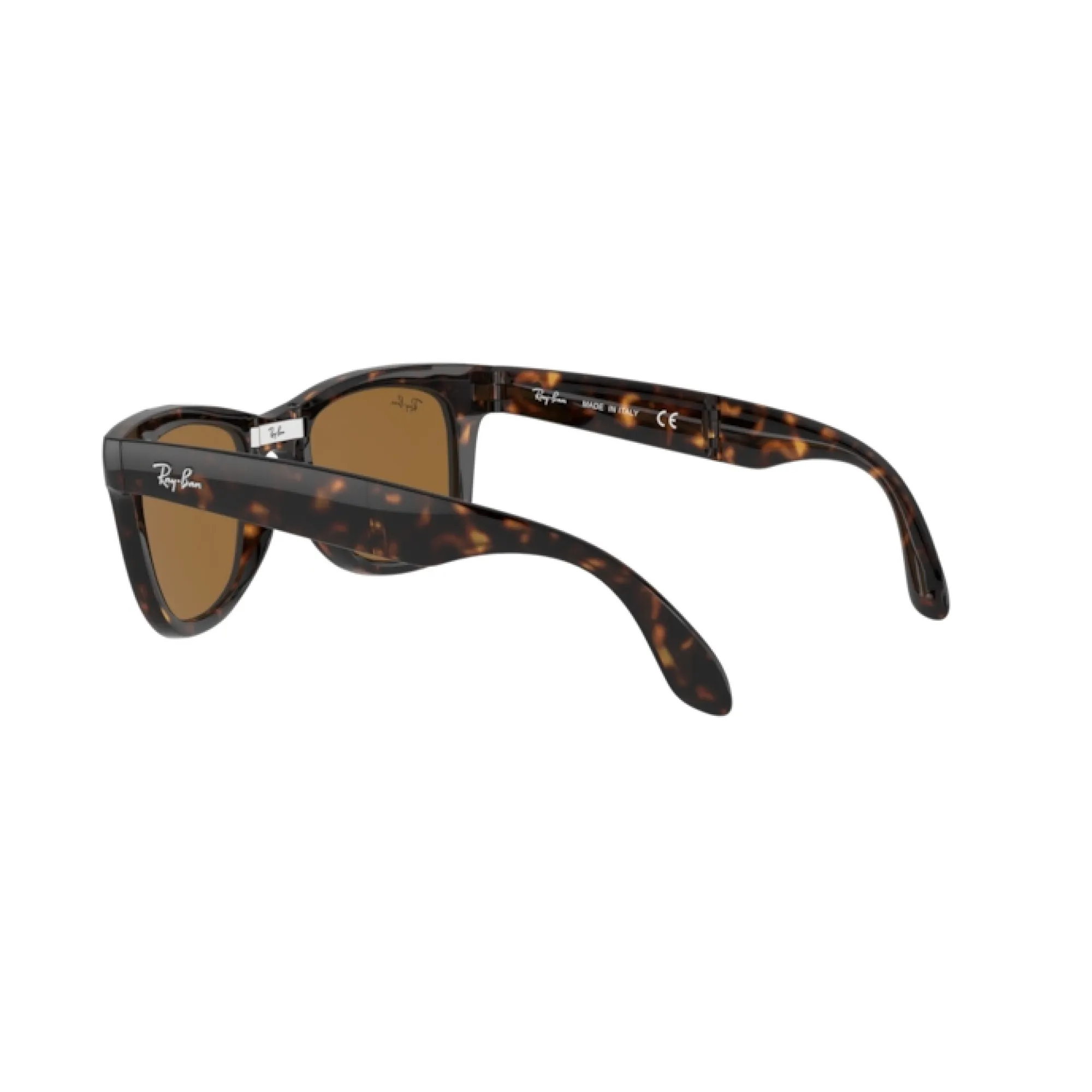   Ray-Ban RB 4105 Folding Wayfarer 710 Avana Chiara | Occhiale Da Sole Uomo 