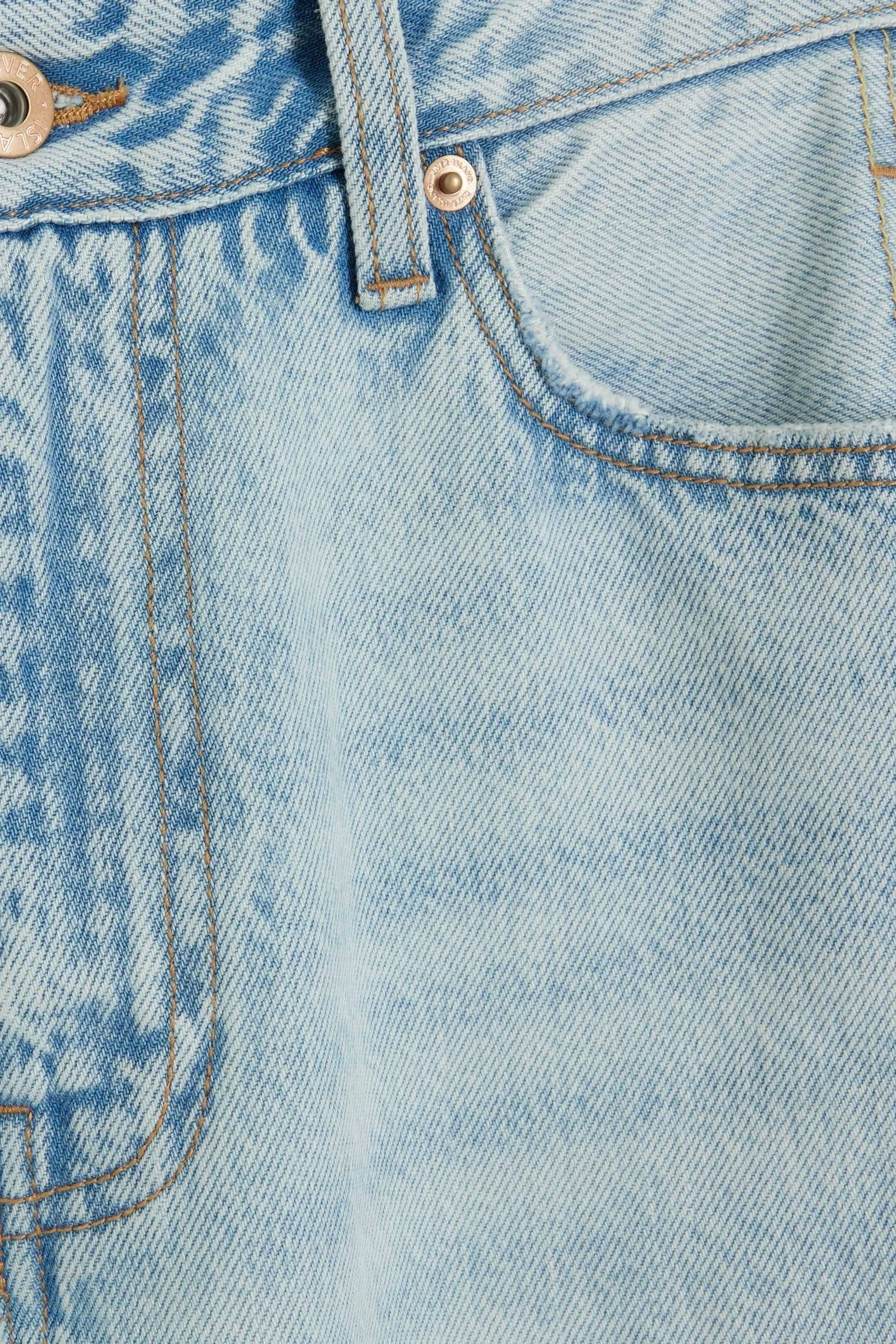River Island - Jeans comoda e dritta a vita alta