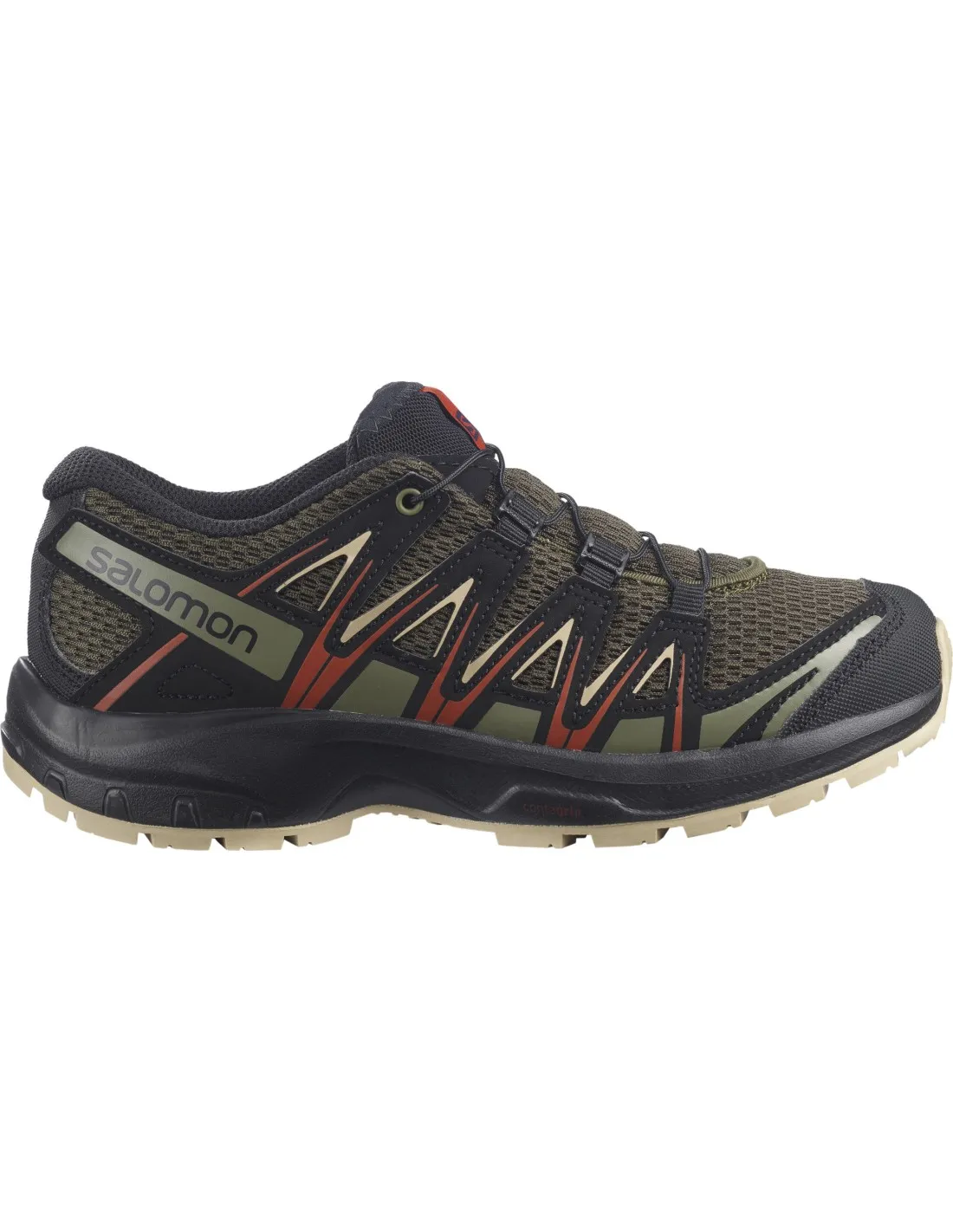 Salomon Xa Pro 3d J Olive N / Safari / Rooibos