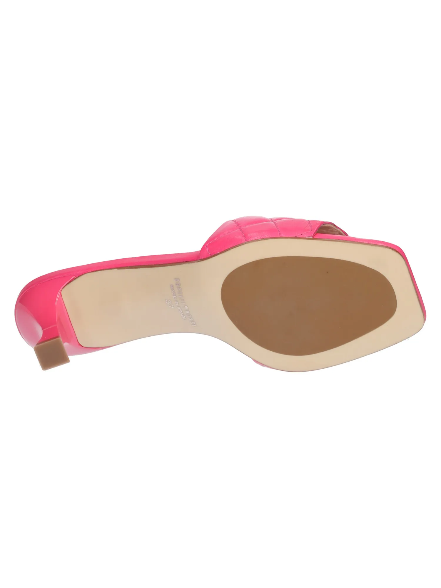 Sandalo tacco basso Capelli Rossi da donna fucsia