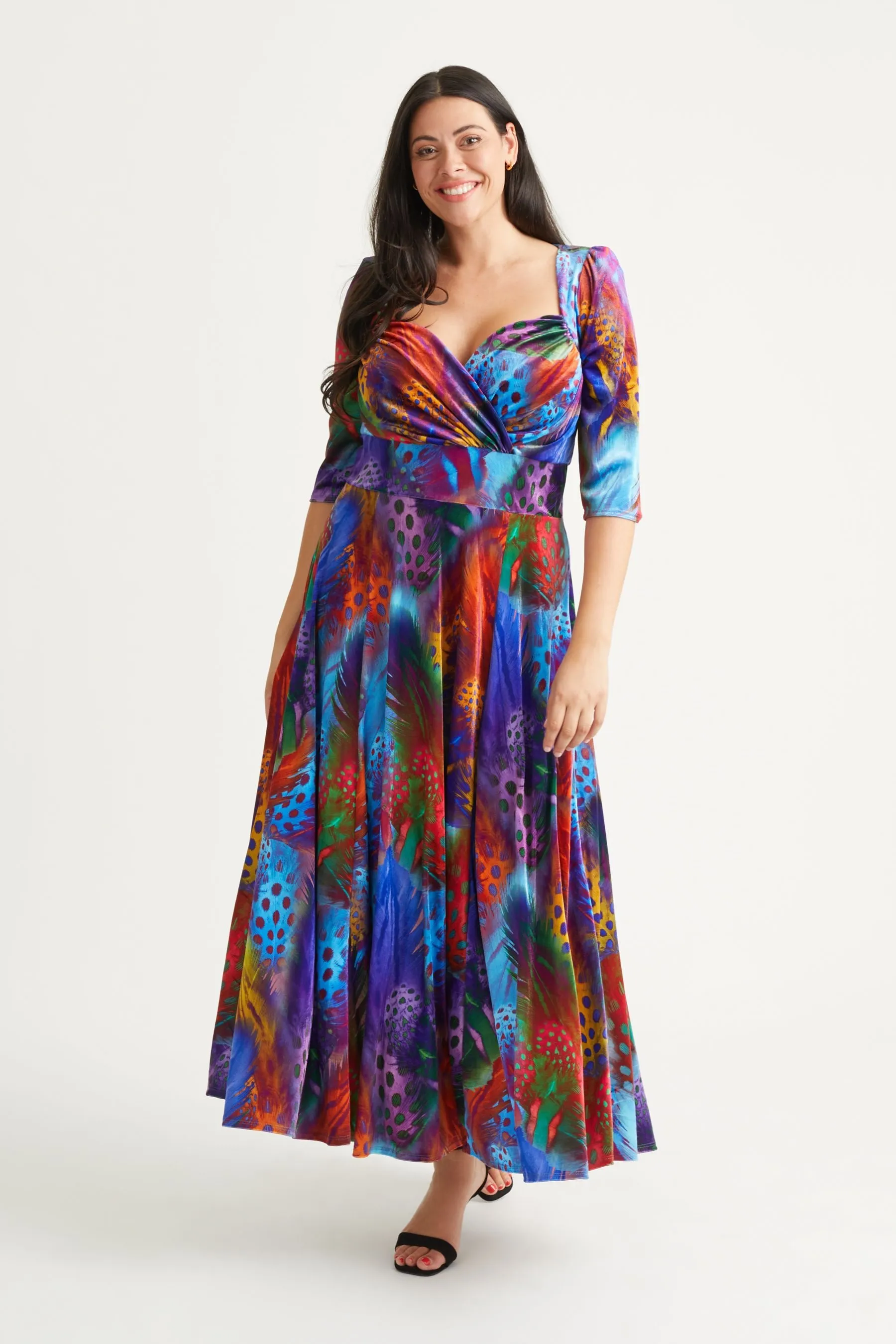 Scarlett & Jo - Elizabeth - Abito maxi in velluto