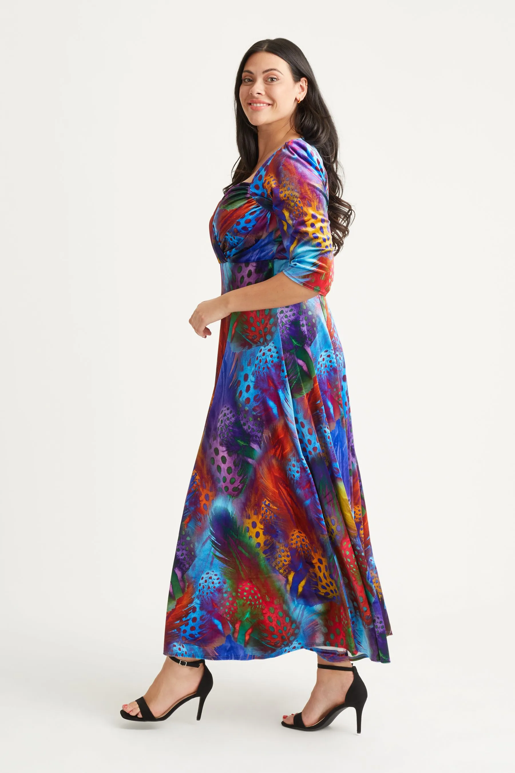 Scarlett & Jo - Elizabeth - Abito maxi in velluto
