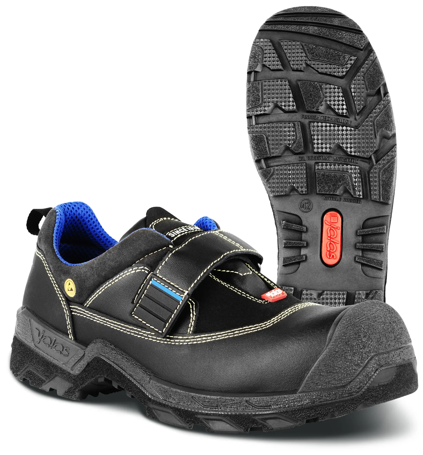 Scarpe antinfortunistiche Jalas 1258, 38  Unisex, con puntale di sicurezza
