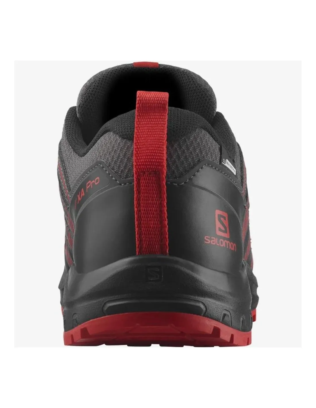 Scarpe da escursionismo Salomon Jr XA Pro V8 CSWP J Magnet / Nero