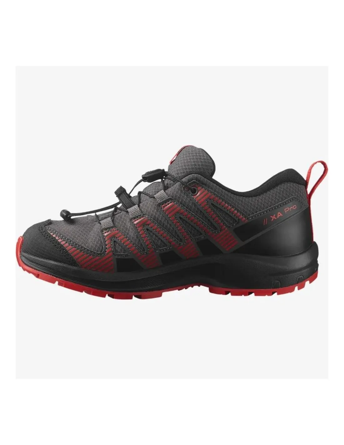 Scarpe da escursionismo Salomon Jr XA Pro V8 CSWP J Magnet / Nero