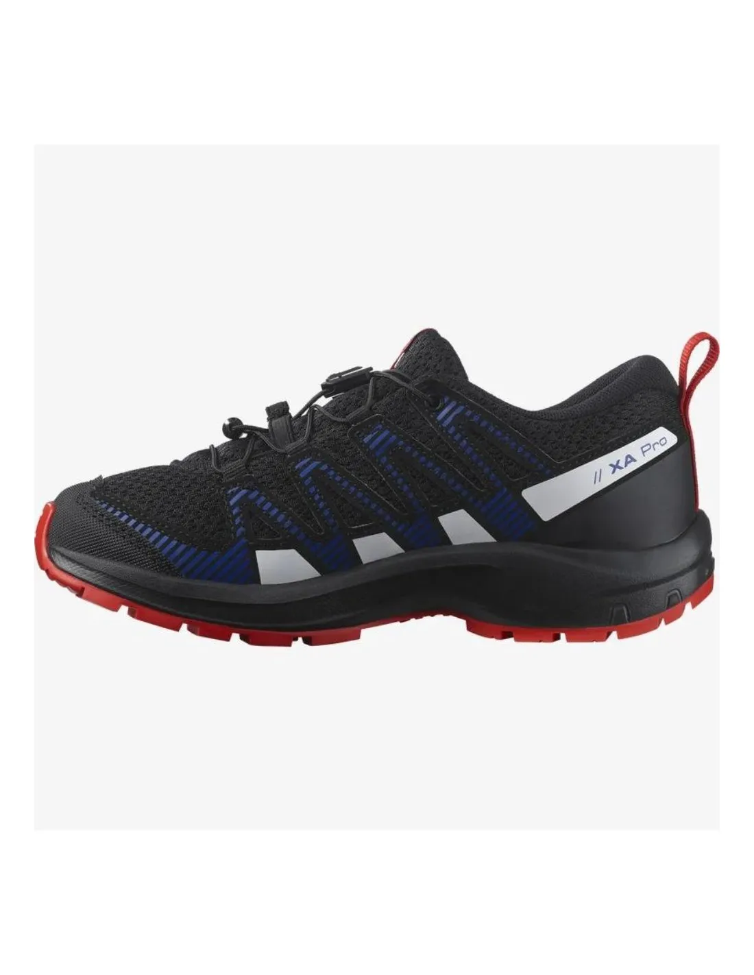 Scarpe da escursionismo Salomon Jr XA Pro V8 J Nero / Blu Lapis