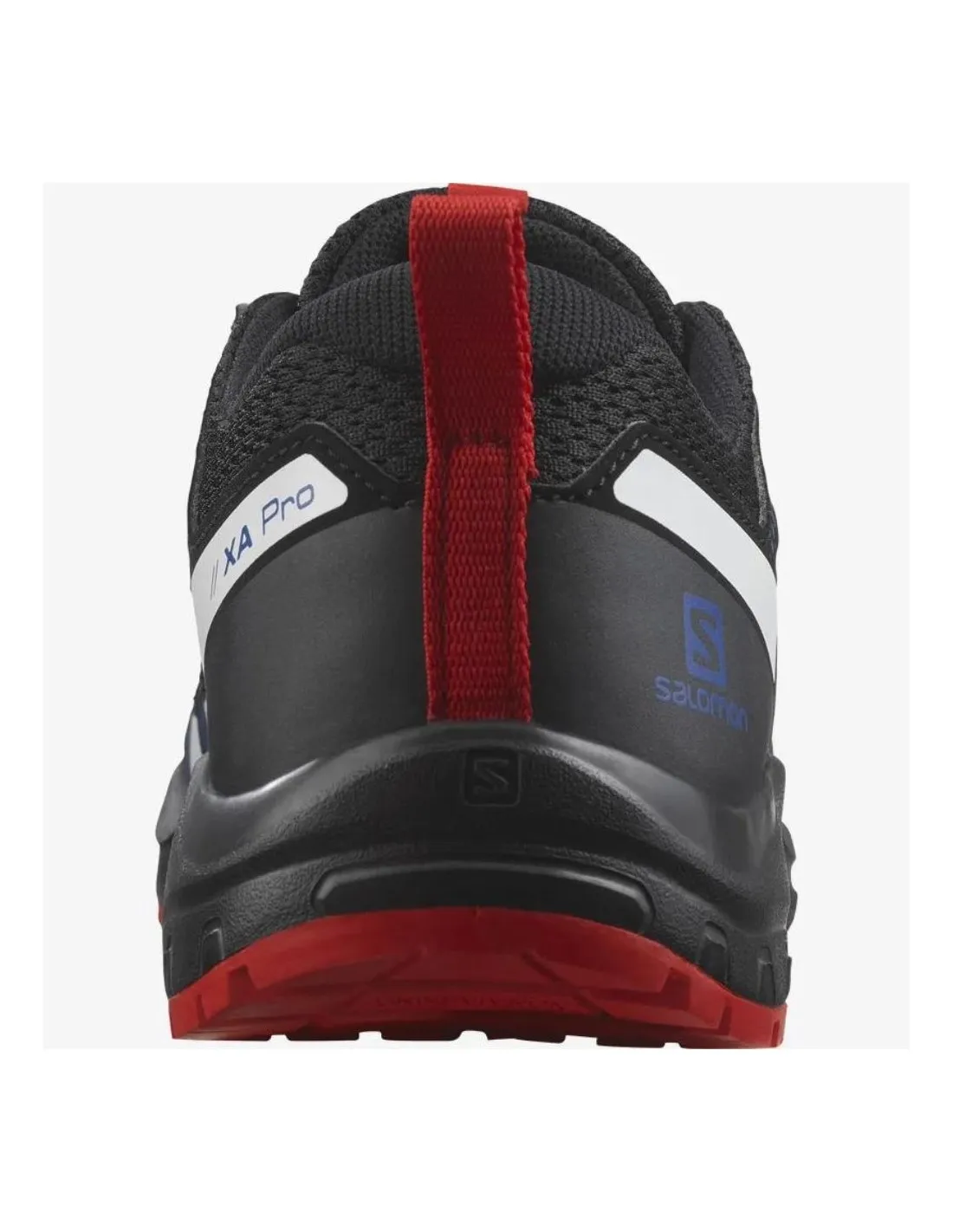 Scarpe da escursionismo Salomon Jr XA Pro V8 J Nero / Blu Lapis