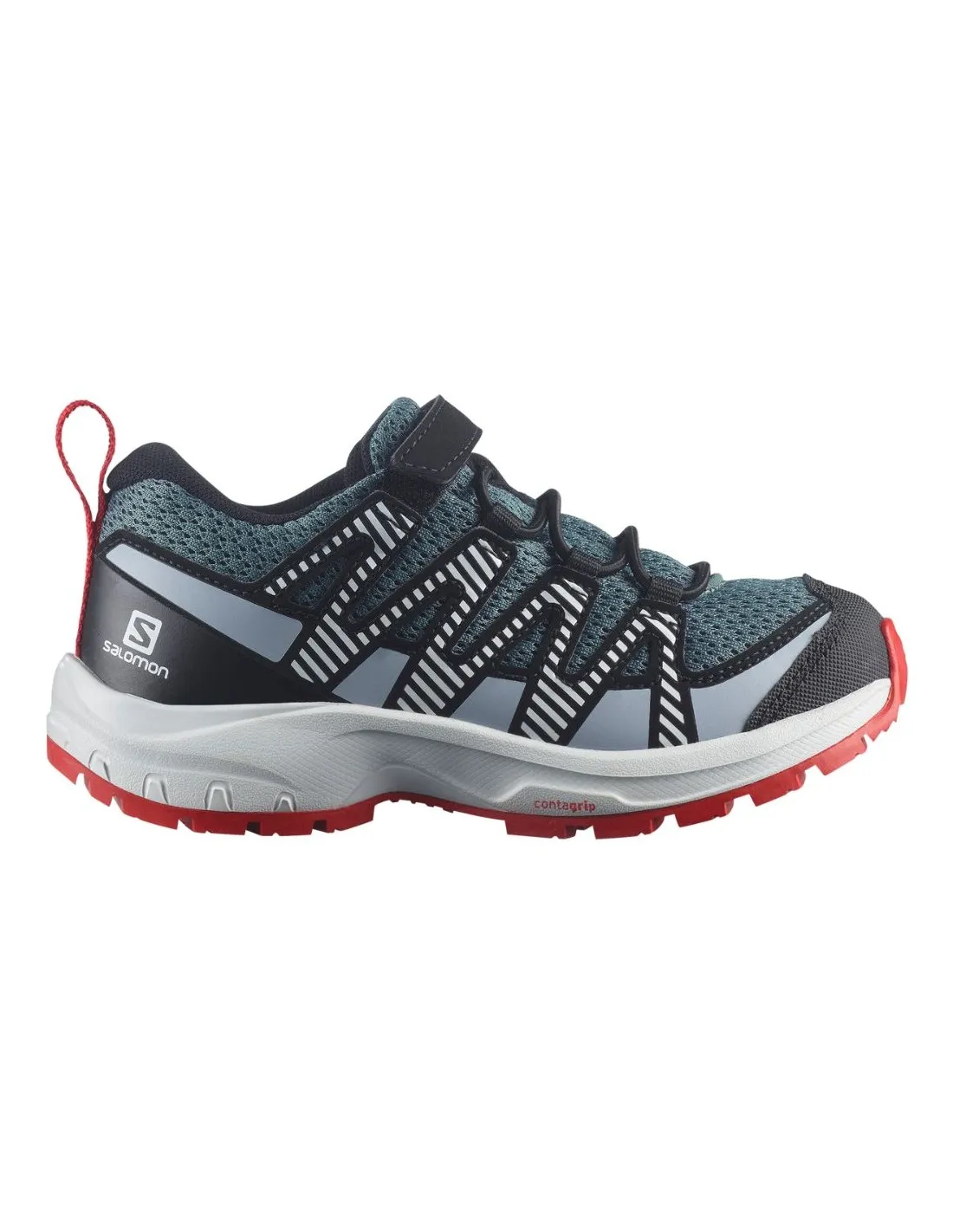 Scarpe da escursionismo Salomon Jr XA Pro V8 K Stormy Weather / Zen Blue