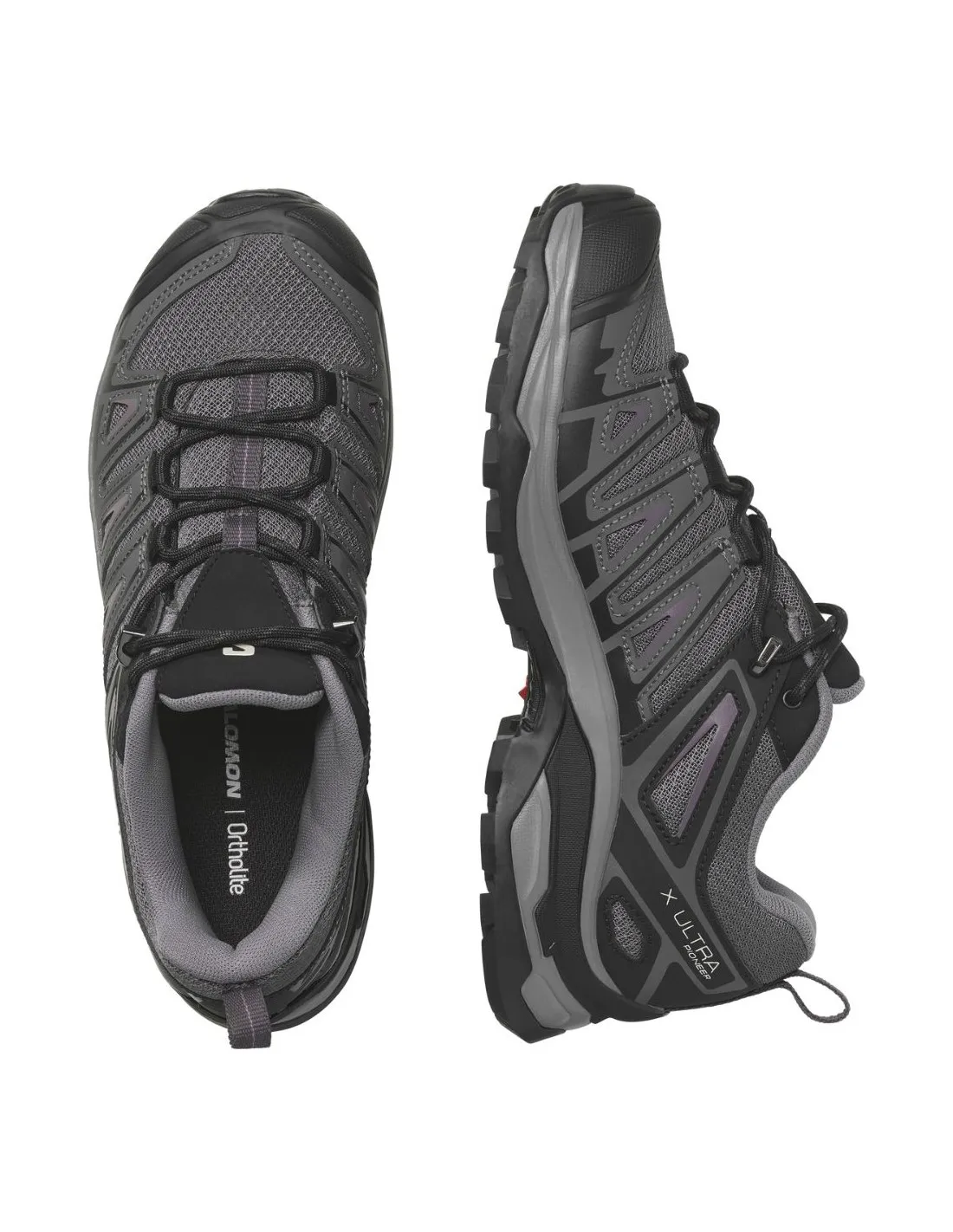 Scarpe da escursionismo Salomon X Ultra Pioneer Aero W Magnet / Nero
