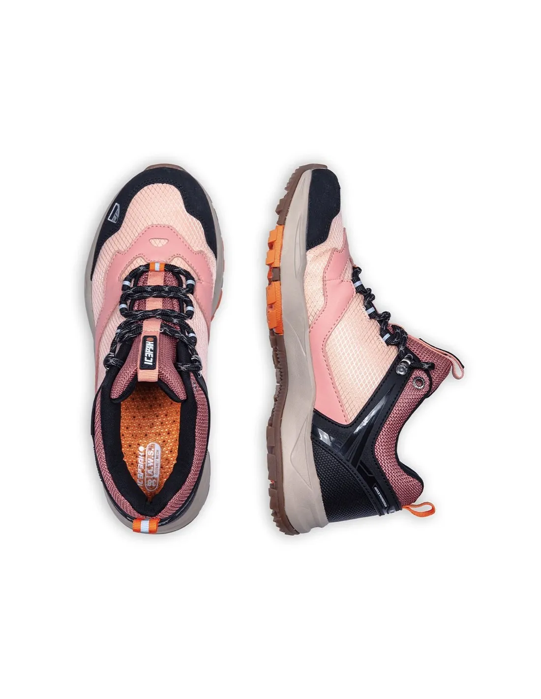 Scarpe da trekking Icepeak Adour Ms W rosso corallo