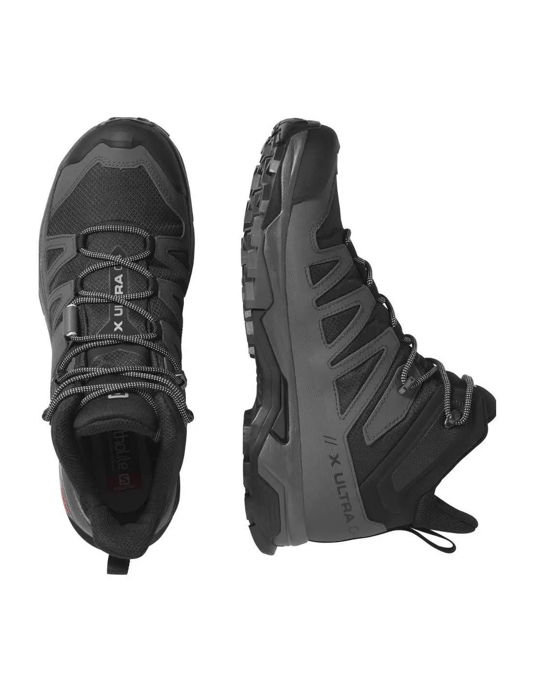 Scarpe da trekking Salomon X Ultra 4 Mid GTX Nero / Magnete