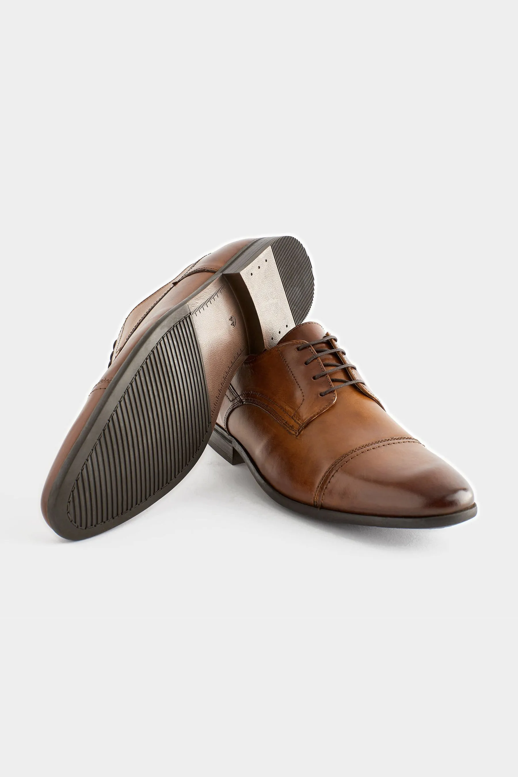 Scarpe Derby toe Scarpe in pelle