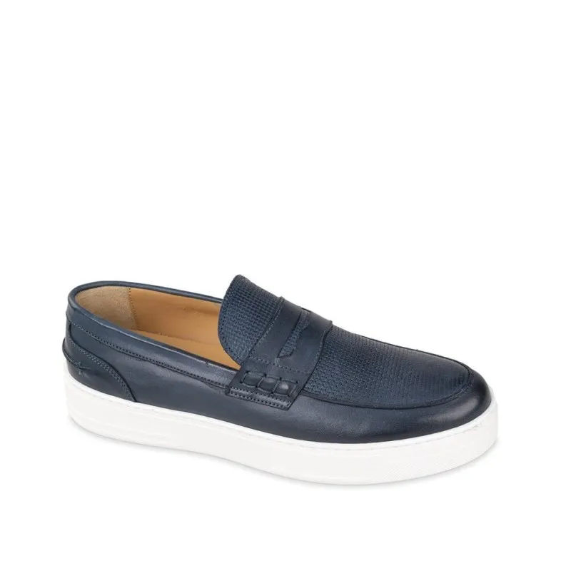 SCARPE MOCASSINI IN PELLE DA UOMO VALLEVEDE