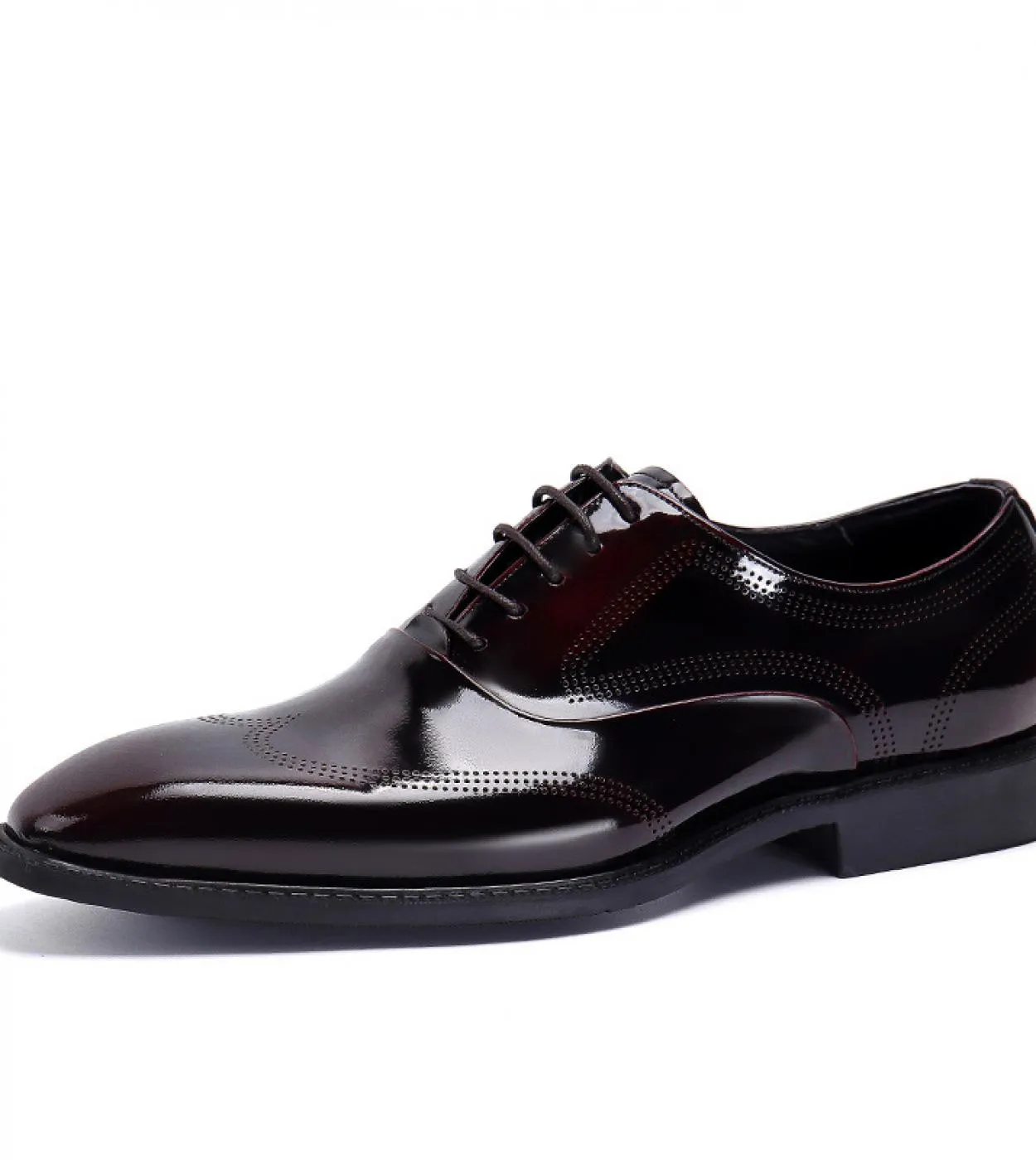 Scarpe oxford in pelle di mucca Scarpe da sposa in pelle di mucca Scarpe oxford in pelle di mucca Scarpe eleganti da uomo