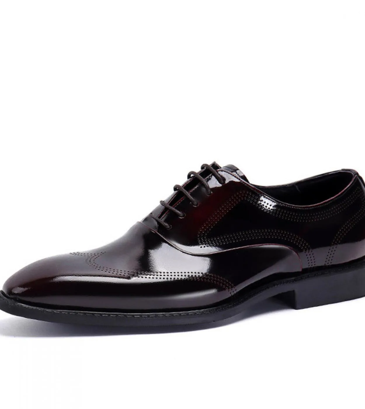 Scarpe oxford in pelle di mucca Scarpe da sposa in pelle di mucca Scarpe oxford in pelle di mucca Scarpe eleganti da uomo