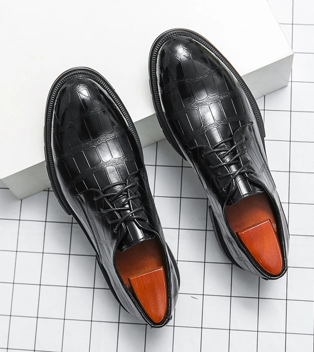 Scarpe Oxford italiane di lusso da uomo Scarpe formali da uomo Oxford Abito da sposa italiano