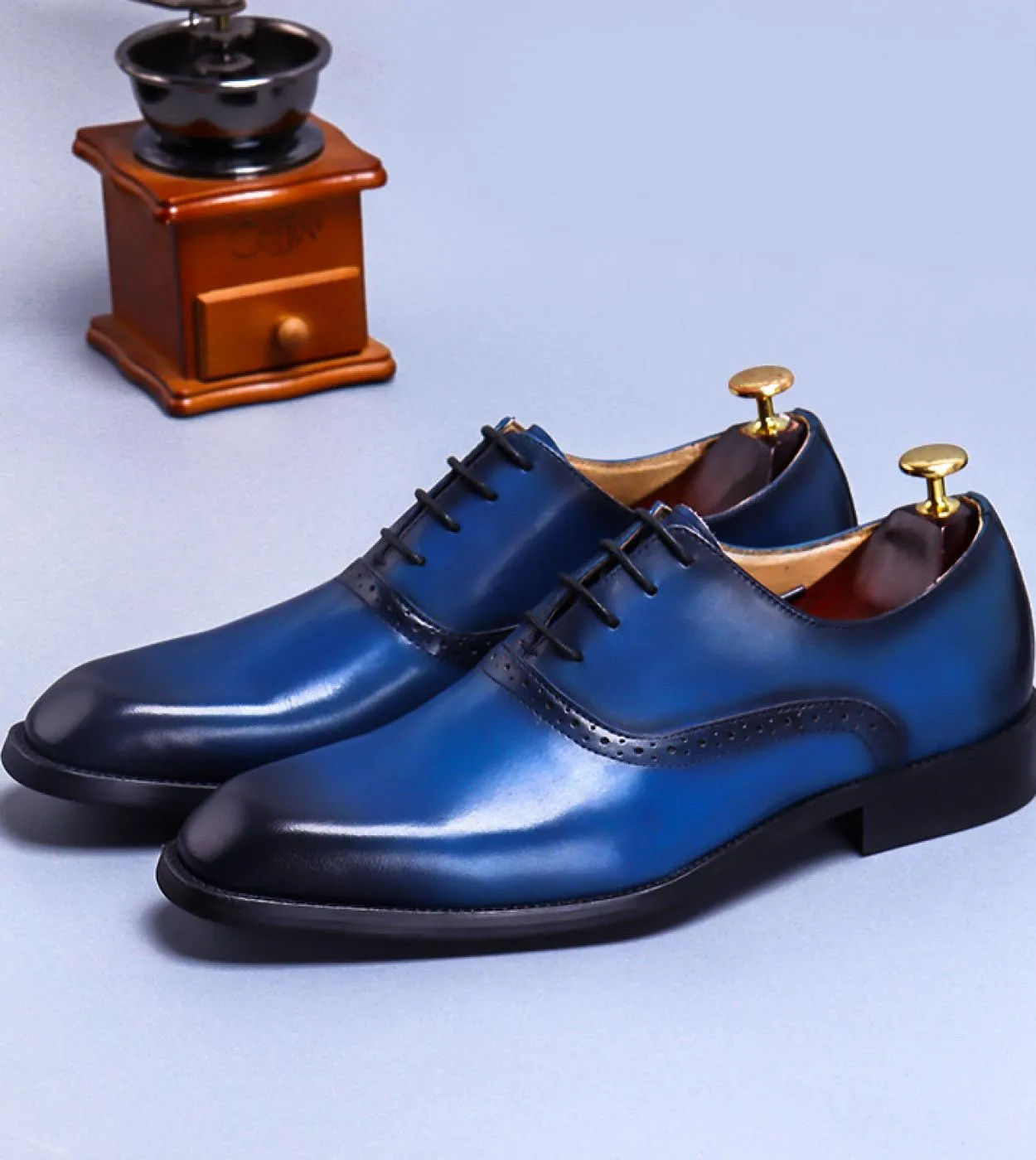 Scarpe Oxford Uomo Tuta in vera pelle Scarpe in pelle di mucca di lusso Uomo Oxford 2023
