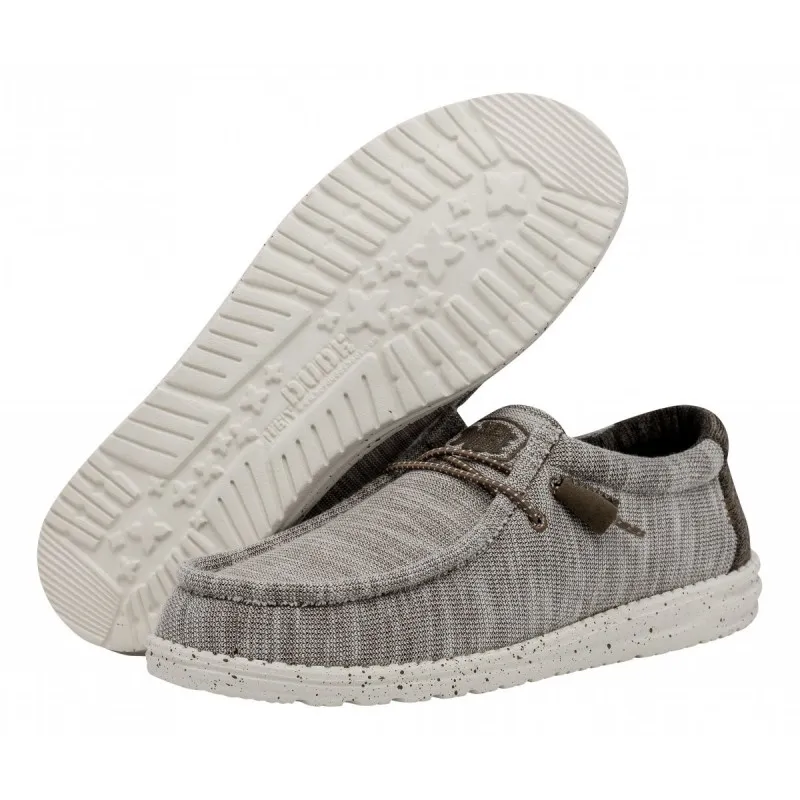 SCARPE WALLY STRETCH MIX DA UOMO HEY DUDE