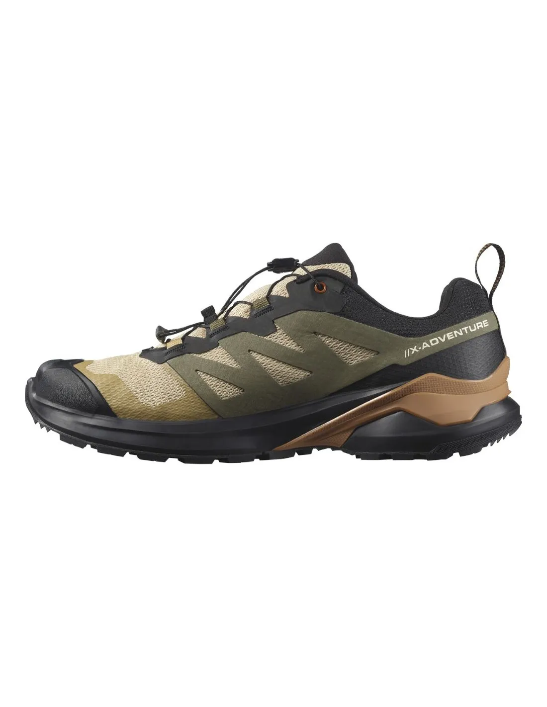 Scarponcini Salomon X Adventure Gtx Safari / Nero / Zucchero