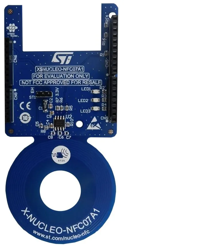 Scheda di espansione IC con tag NFC/RFID dinamico STMicroelectronics