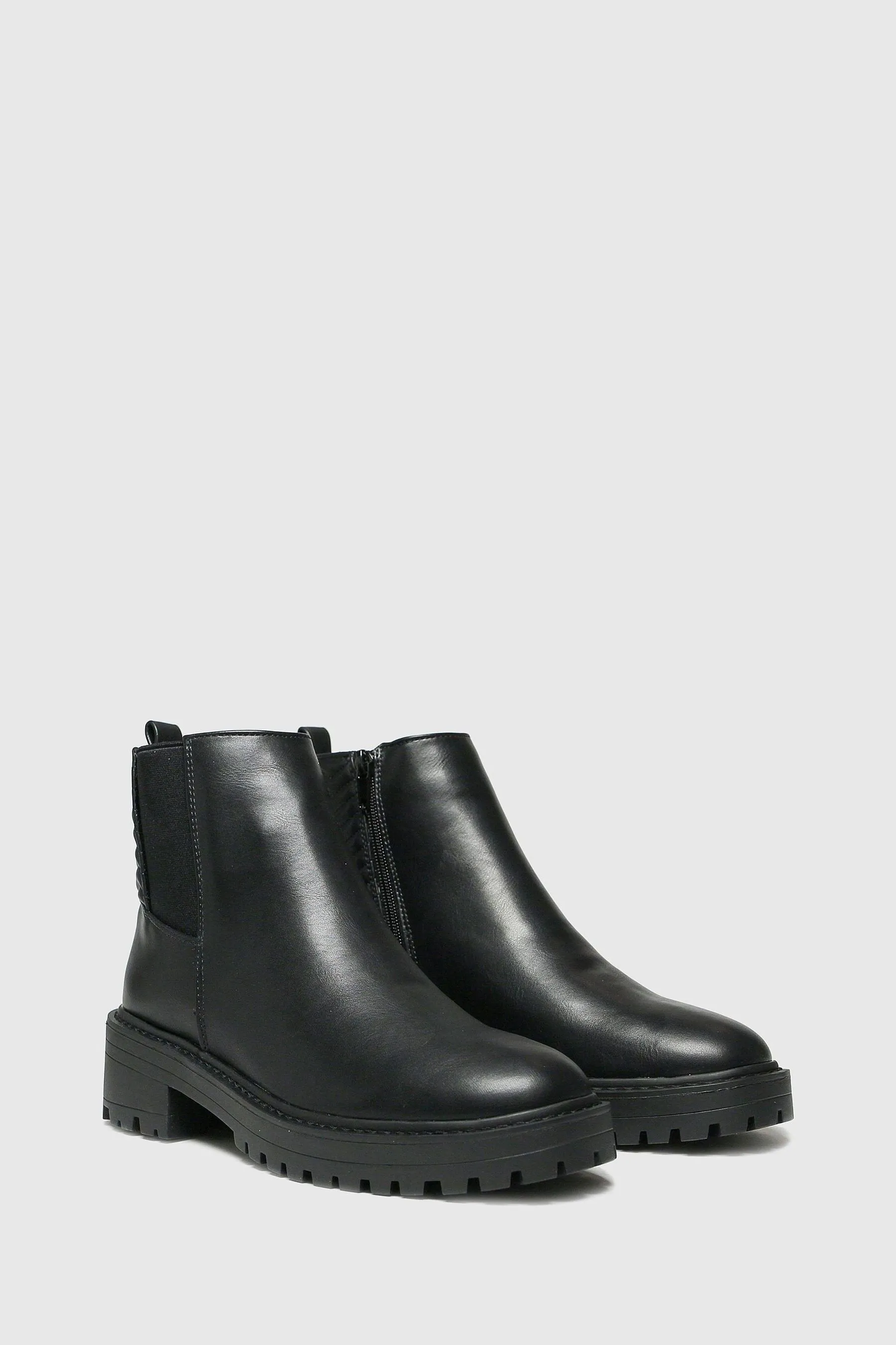 Schuh - Adeline - Stivaletti Chelsea con dettagli trapuntati