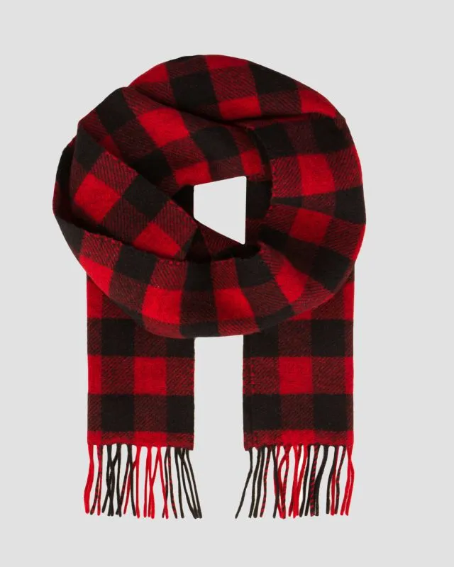 Sciarpa in lana WOOLRICH UNISEX WOOLEN BUFFALO SCARF