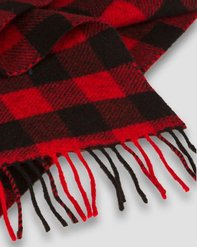 Sciarpa in lana WOOLRICH UNISEX WOOLEN BUFFALO SCARF
