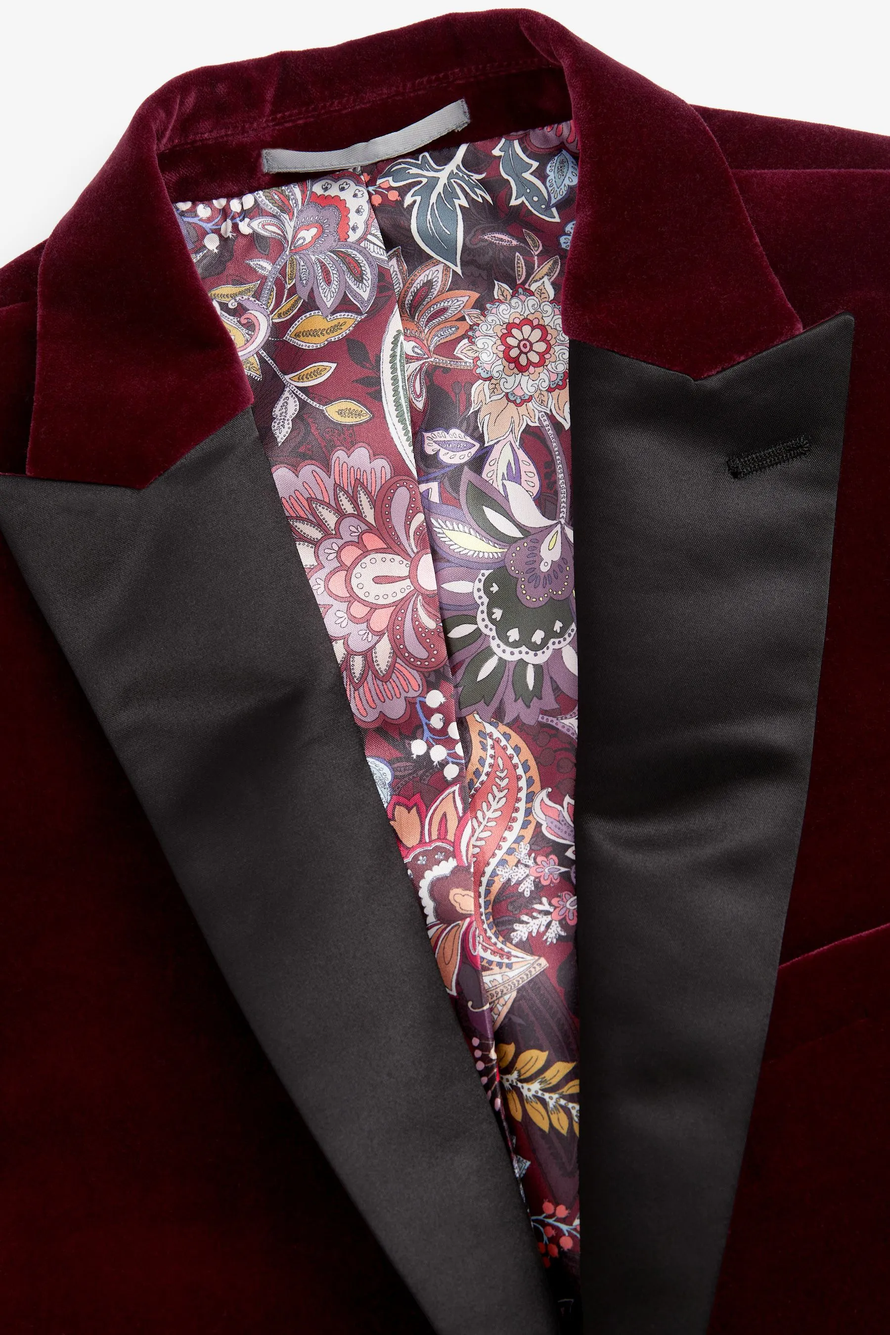 Signature Pontoglio - Vestibilità attillata / Slim in tessuto italiano - Blazer in velluto