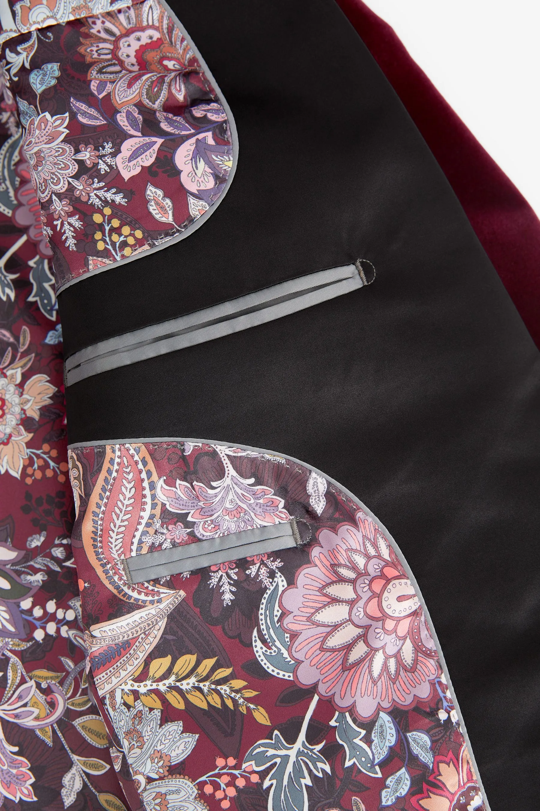 Signature Pontoglio - Vestibilità attillata / Slim in tessuto italiano - Blazer in velluto
