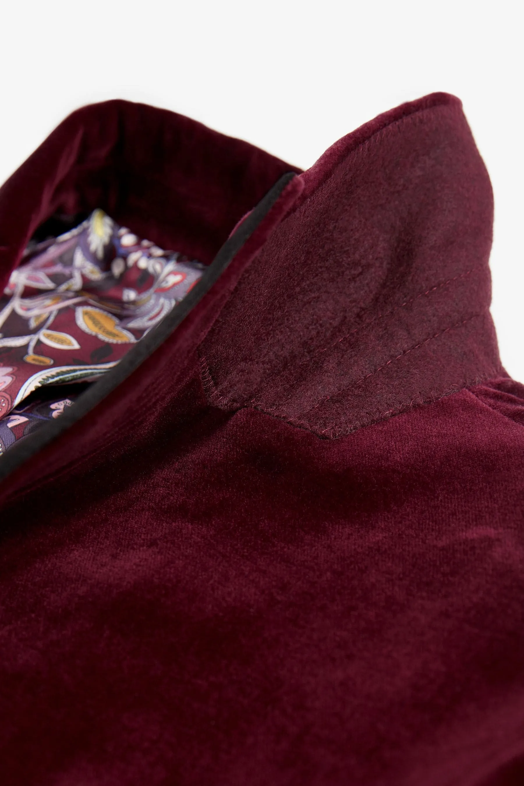 Signature Pontoglio - Vestibilità attillata / Slim in tessuto italiano - Blazer in velluto