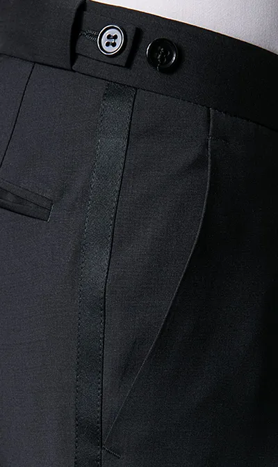 Smoking nero digel cerimonia petto a scialle drop sei modern fit