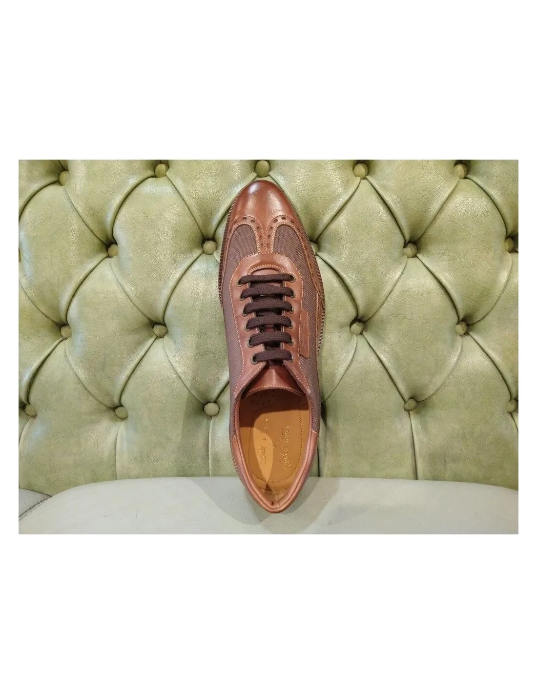 Sneakers artigianali da uomo