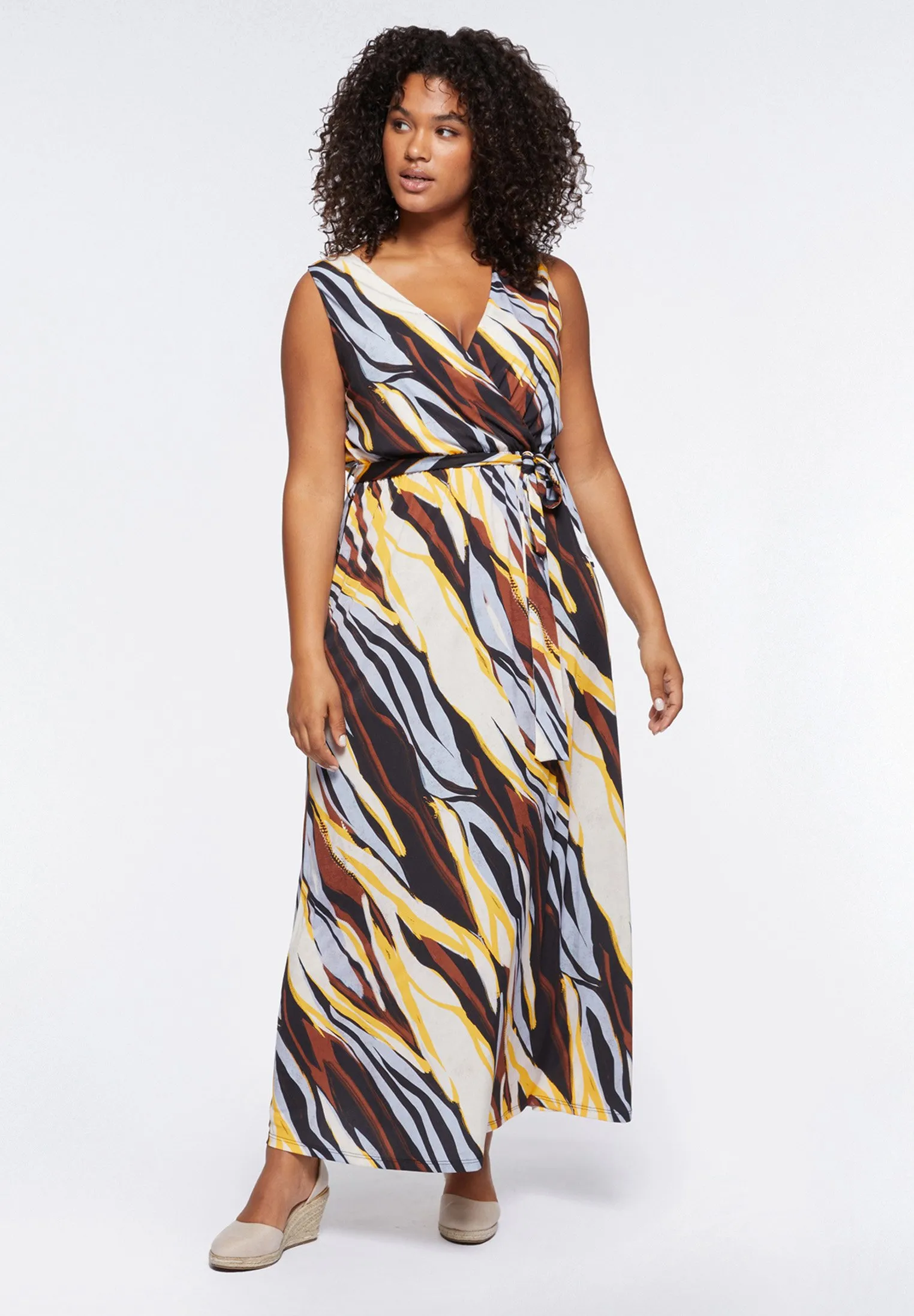 STAMPA ZEBRA - Vestito lungo