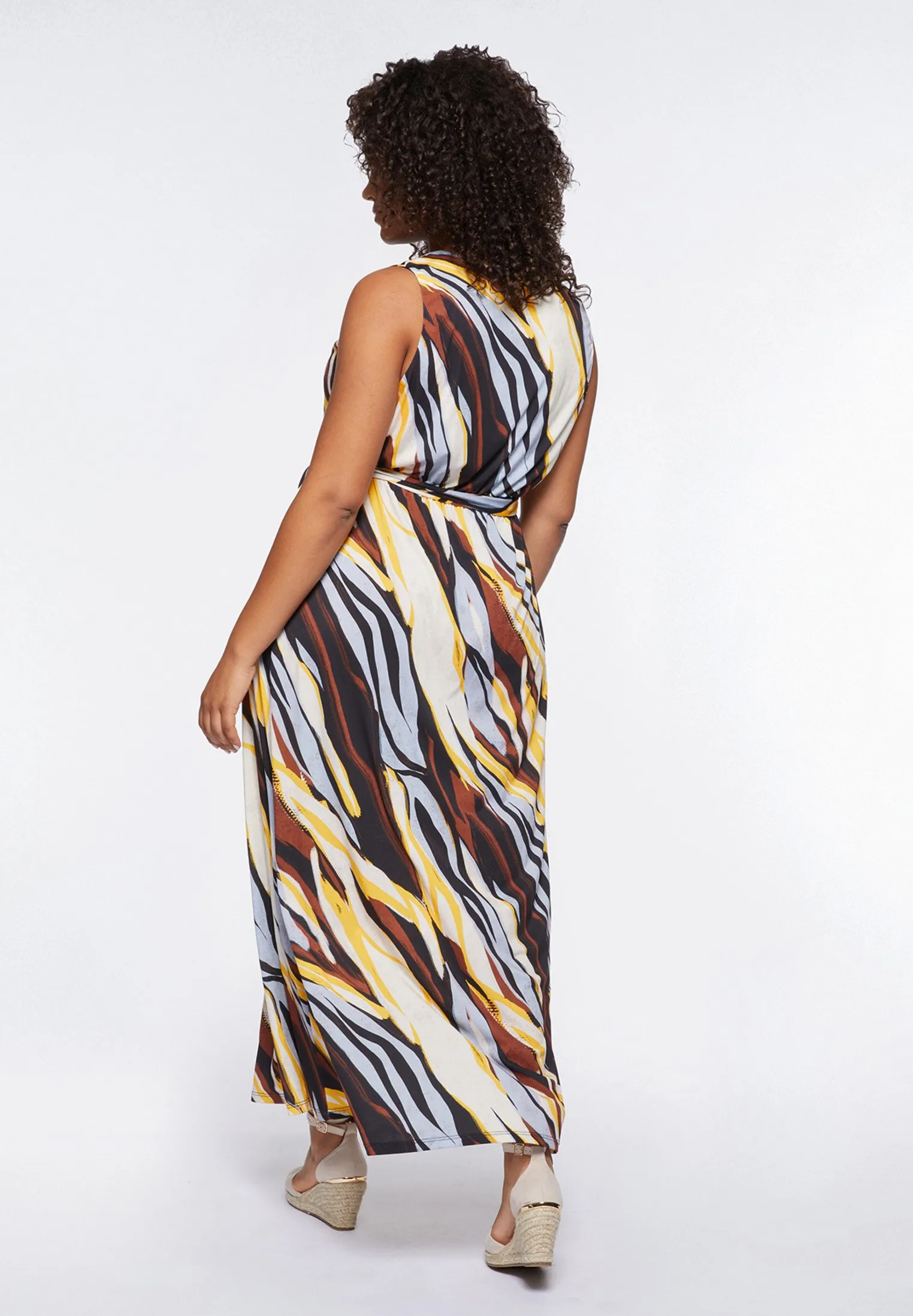 STAMPA ZEBRA - Vestito lungo