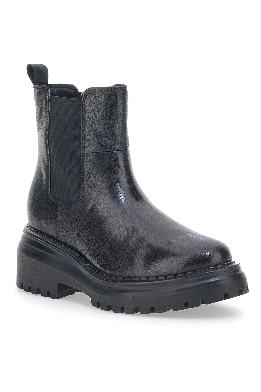 Stivaletti Chelsea Boots Cafe' Cost 4501 Vera Pelle